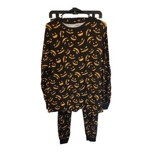 Jack O Lantern Halloween pajama set Size S
